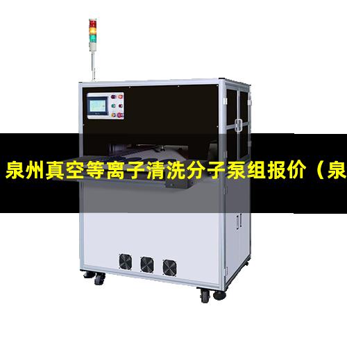 泉州真空等离子清洗分子泵组报价