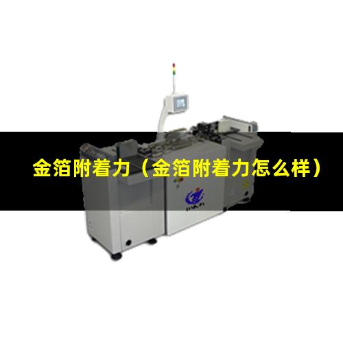 金箔附着力（金箔附着力怎么样）